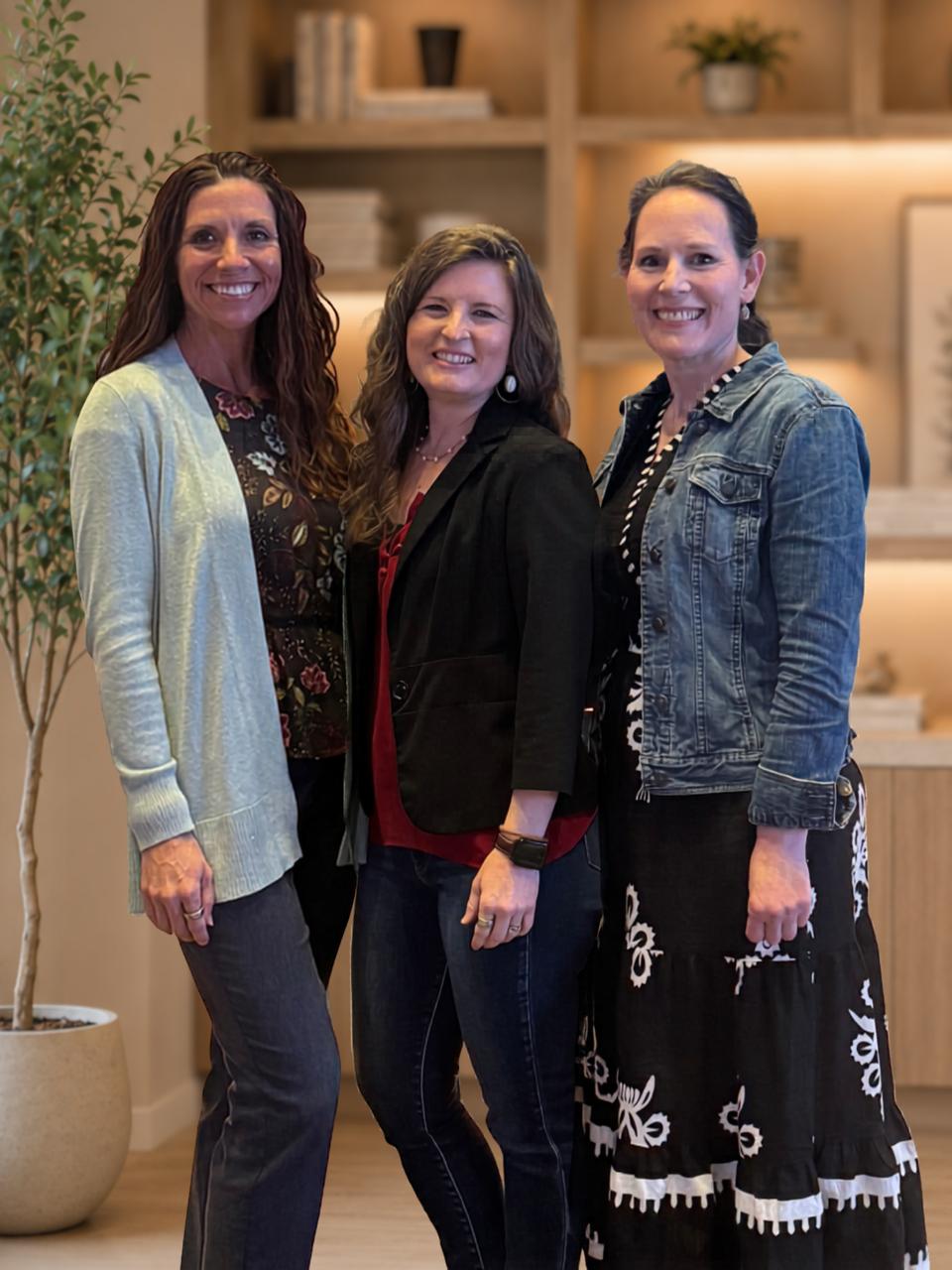 Functional Medicine Team — Chelsie Ward, Gina Brown, and Melinda McLaughlin